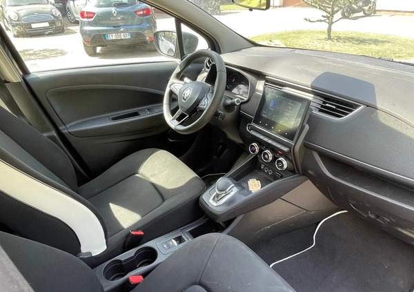 Renault Zoe cena 45700 przebieg: 43000, rok produkcji 2021 z Zielonka małe 22